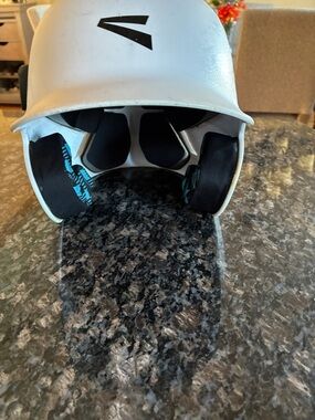 Easton White Batting Helmet with Ventilation